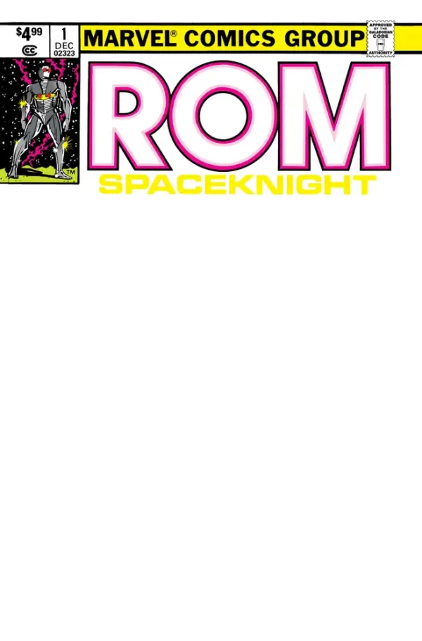 Rom #1 (Facsimile Edition Blank Variant)