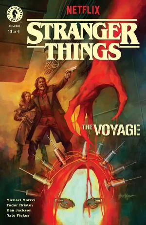 Stranger Things: The Voyage #3 (Todor Hristov Variant Cover)