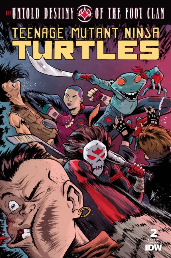 Teenage Mutant Ninja Turtles Untold Destiny of Foot Clan #2 (Cover B - Medel)