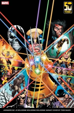 Avengers Inc #5 (Todd Nauck Wolverine Wolverine Wolverine Variant)