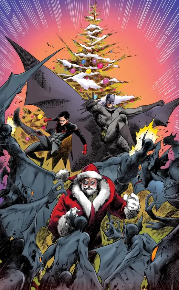 Batman Santa Claus Silent Knight #4 (of 4) (Cover C - Inc 1:25 Trevor Hairsine Card Stock Variant)