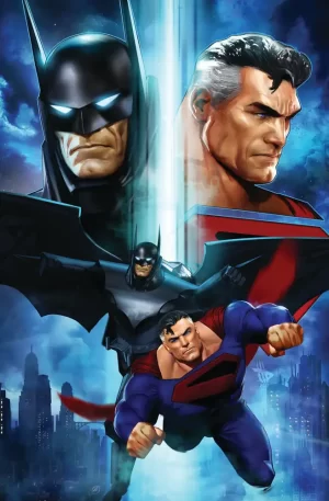 Batman Superman Worlds Finest #24 (Cover B - Dave Wilkins Card Stock Variant)
