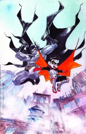 Batman and Robin 2024 Annual #1 (Cover C - Dustin Nguyen Card Stock Variant)