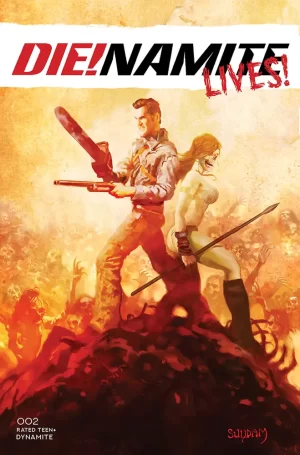 Die!namite Lives #2 (Cover B - Suydam)