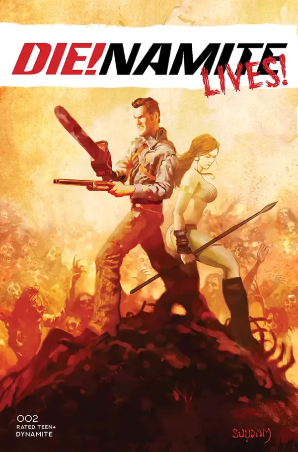 Die!namite Lives #2 (Cover H - Suydam Non Zombie Variant 25 Copy)