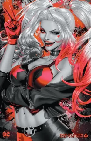 Harley Quinn Black White Redder #6 (of 6) (Cover C - Ariel Diaz Variant)