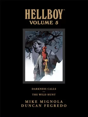 Hellboy Library Edition HC Volume 5: Darkness Calls and the Wild Hunt