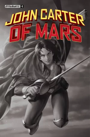 John Carter of Mars #1 (Cover I - 25 Copy Yoon B&W Variant)