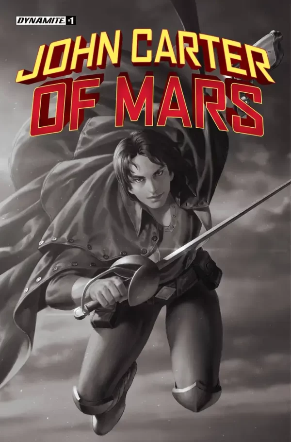 John Carter of Mars #1 (Cover I - 25 Copy Yoon B&W Variant)