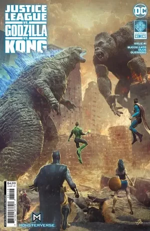 Justice League vs Godzilla vs Kong #1 (of 6) (2nd Ptg)