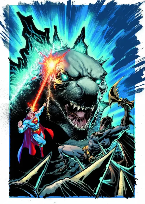 Justice League vs Godzilla vs Kong #4 (of 7) (Cover C - Whilce Portacio Godzilla Card Stock Variant)