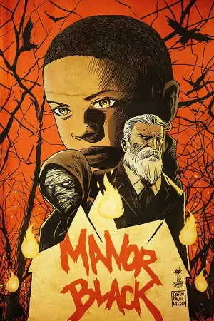 Manor Black: Fire in the Blood #1 (Francesco Francavilla Variant Cover)