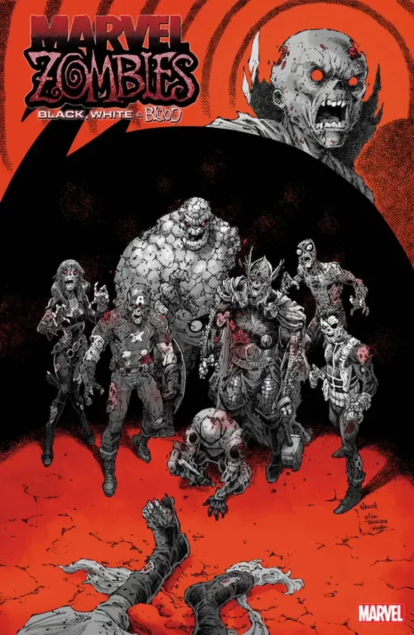 Marvel Zombies Black White Blood #4 (Retailer 10 Copy Incentive Variant) Tbd Homage