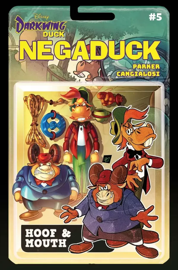 Negaduck #5 (Cover E - Action Figure)