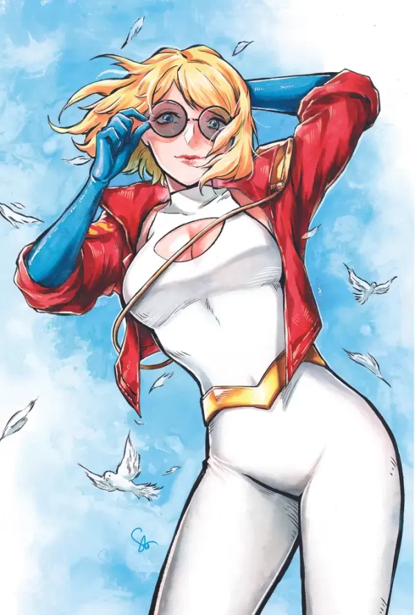 Power Girl #4 (Cover E - Inc 1:50 Saowee Card Stock Variant)