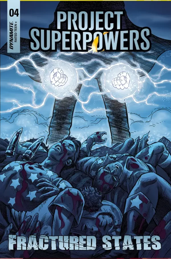 Project Superpowers Fractured States #4 (Cover B - Kolins)