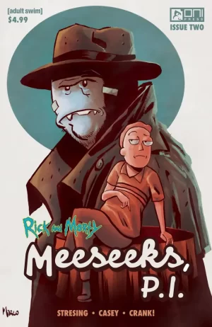 Rick and Morty Meeseeks Pi #2 (Cover C - (Retailer 10 Copy Incentive Variant) Homage Variant)