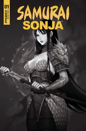 Samurai Sonja #1 (Cover H - 20 Copy Leirix B&W Variant)