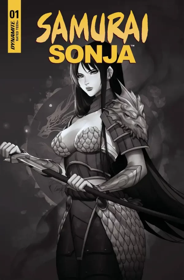 Samurai Sonja #1 (Cover H - 20 Copy Leirix B&W Variant)