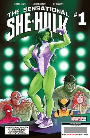 Sensational She-Hulk #1 (2nd Ptg)