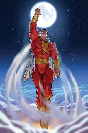 Shazam #8 (Cover B - Pete Woods Card Stock Variant)