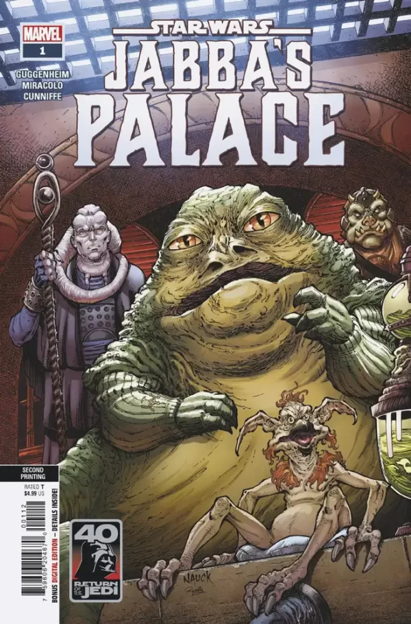 Star Wars Return of Jedi Jabbas Palace #1 (2nd Ptg Nauck Variant)