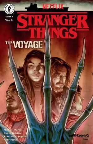 Stranger Things: The Voyage #4 (Alejandro Barrionuevo Variant Cover)