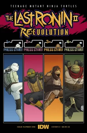 Teenage Mutant Ninja Turtles the Last Ronin II Re Evolution #1 (Cover D - Delgado)