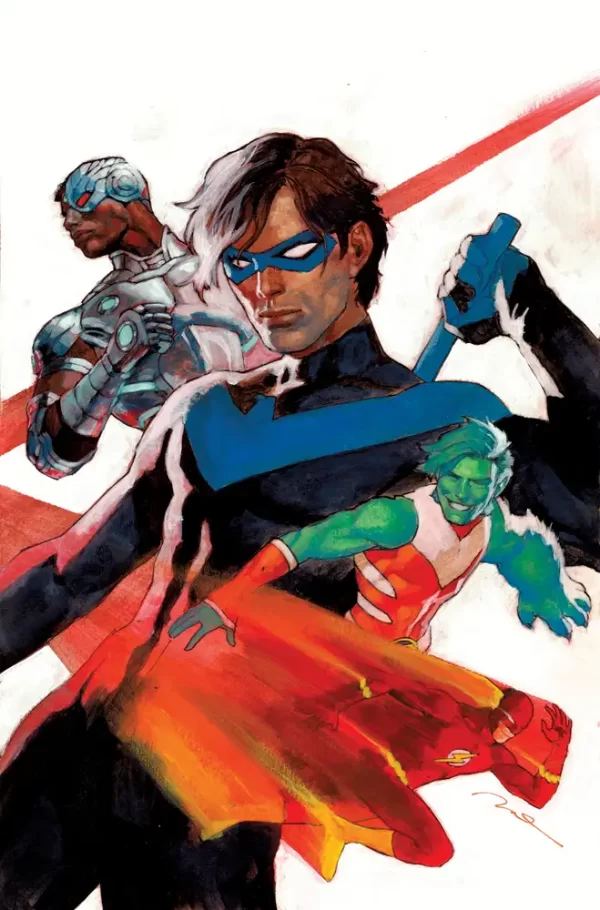 Titans #6 (Cover E - Inc 1:25 Gerald Parel Card Stock Variant)