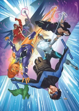 Titans #8 (Cover B - Taurin Clarke Card Stock Variant)