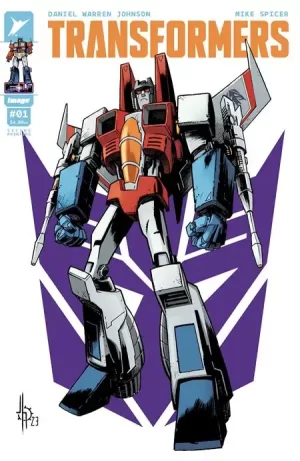 Transformers #1 (2nd Ptg Cover B - Jason Howard)