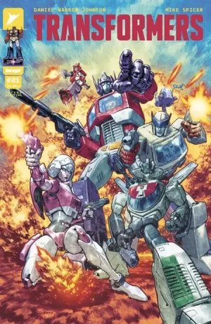 Transformers #1 (2nd Ptg Cover C - Lewis Larosa)