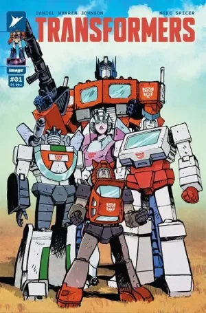 Transformers #1 (Cover B - Johnson & Spicer)