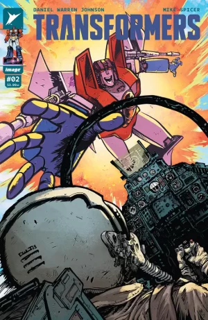 Transformers #2 (Cover A - Johnson & Spicer)