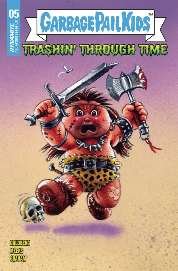 Garbage Pail Kids Through Time #5 (Cover D - Classic Trading Card)