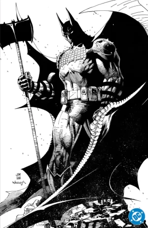 Absolute Batman #1 (Cover H - Inc 1:100 Jim Lee Black & White Card Stock Variant)