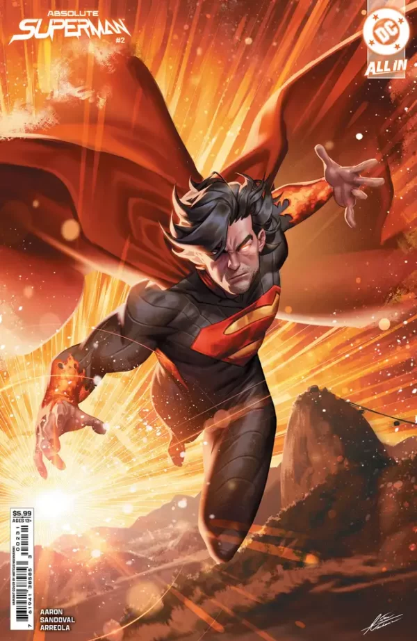 Absolute Superman #2 (Cover C - Mateus Manhanini Card Stock Variant)