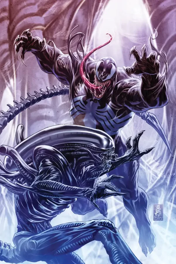 Alien vs Avengers #1 ((Retailer 100 Copy Incentive Variant) Mark Brooks Vir Variant)