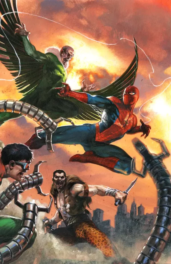 Amazing Spider-Man #54 Gabriele Dell'otto Connecting Virgin Variant