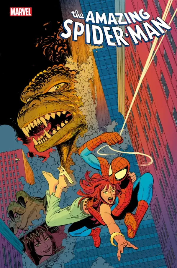 Amazing Spider-Man #58 (Leo Romero Godzilla Variant)