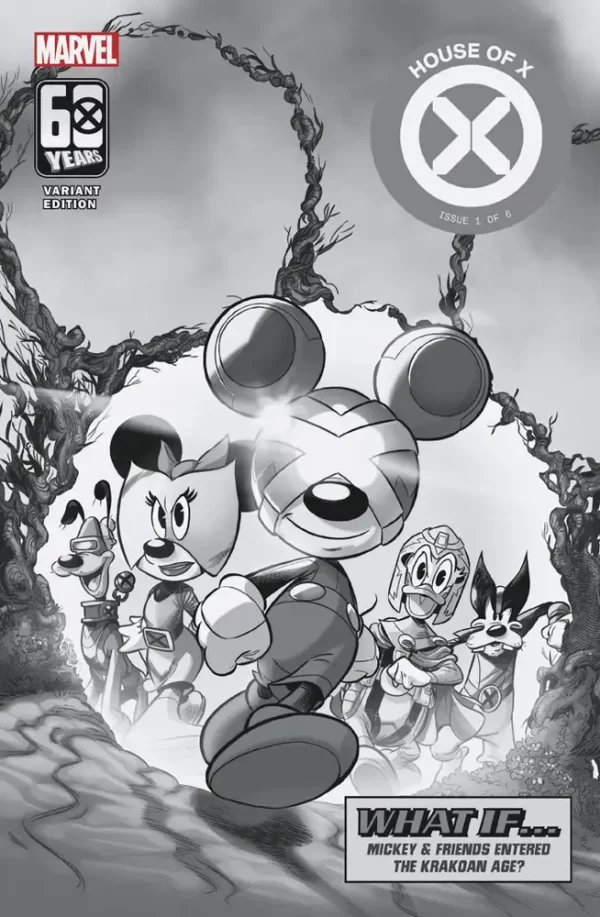 Amazing Spider-Man #63 ((Retailer 100 Copy Incentive Variant) Disney What if B&W Variant)