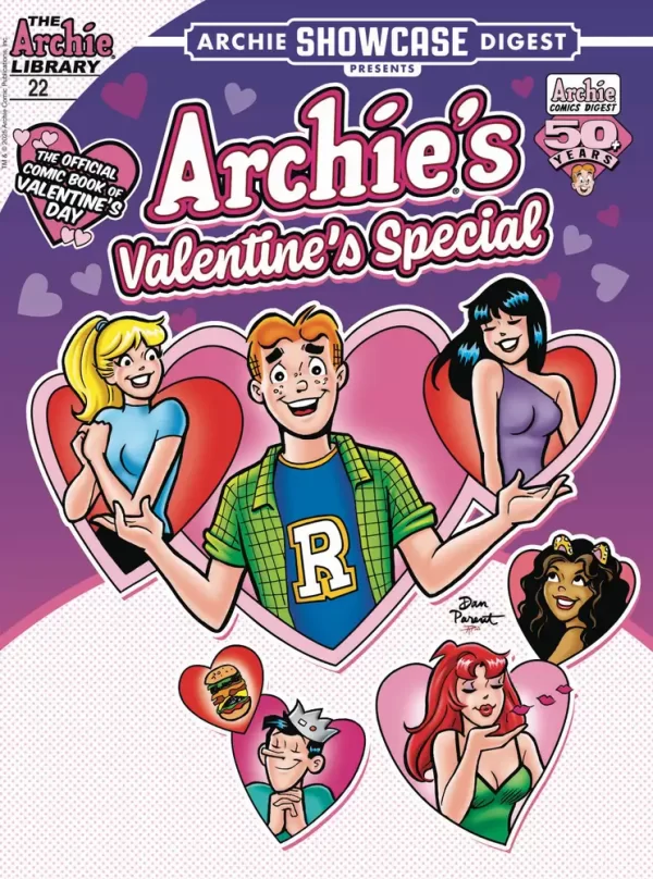 Archie Showcase Jumbo Digest #22 Valentines Special