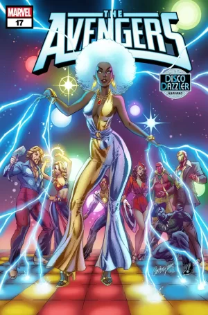 Avengers #17 (J Scott Campbell Disco Dazzler Variant)