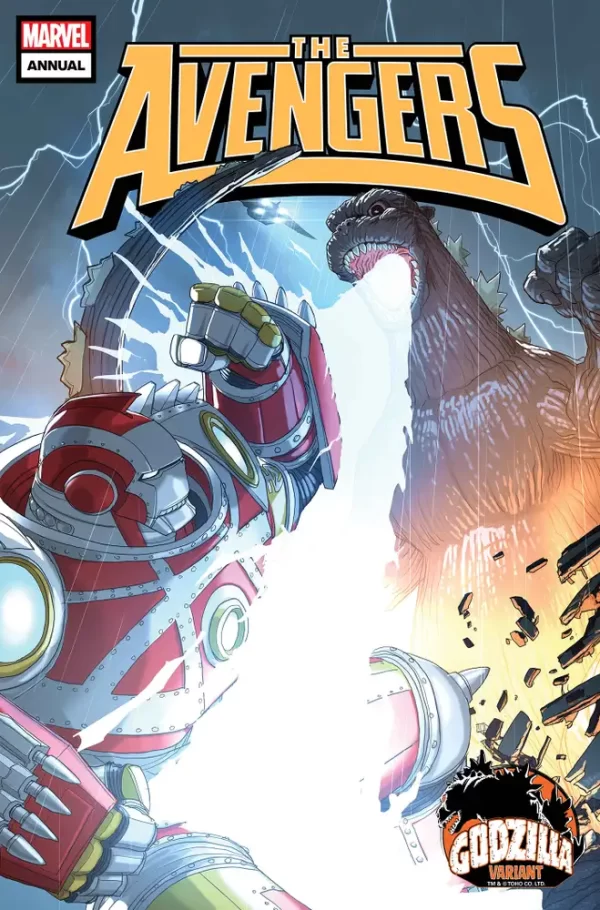 Avengers Annual #1 (Pete Woods Godzilla Variant)