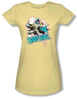 Batgirl Juniors T-shirt - I'm Batgirl DC Comics Banana