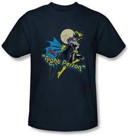 Batgirl Kids T-shirt - Night Person DC Comics Navy Blue Youth