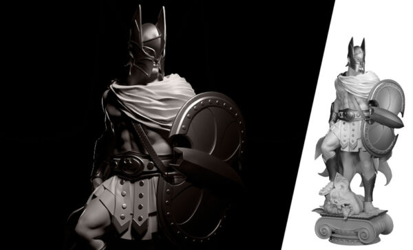 Batman: Champion of Gotham City (Silver Edition) DC Comics Statues