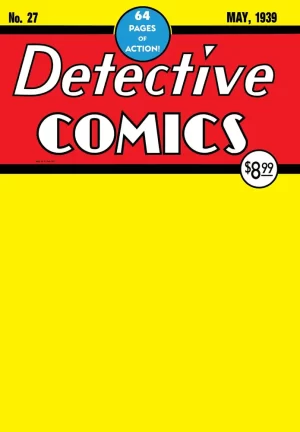 Batman Day 2024 - Detective Comics #27 (Facsimile Edition (Cover B - Blank Variant))