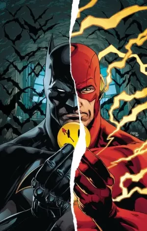 Batman Flash The Button Deluxe Edition HC (Rebirth)