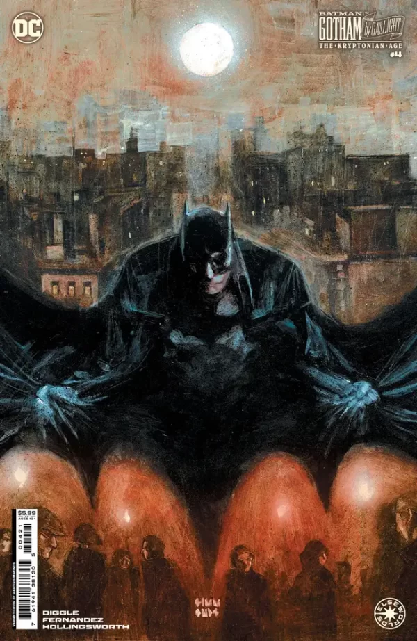 Batman Gotham by Gaslight the Kryptonian Age #4 (of 12) (Cover B - Francesco Francavilla Card Stock Variant)